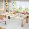 Modern Dining Table – Rectangular Kitchen Table for 6–8 People
