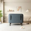 Tri-Fold Convertible Chair Bed – Lounge Sofa with Pillow & Steel Frame