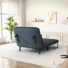 Tri-Fold Convertible Chair Bed – Lounge Sofa with Pillow & Steel Frame