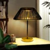 shumi Solar LED Table Lamp – Cordless Waterproof Lamp with 3 Modes & Pull Chain
