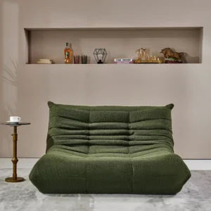 Caterpillar-Style Reclining Sofa Chair – Modern Minimalist Lazy Lounge Seat
