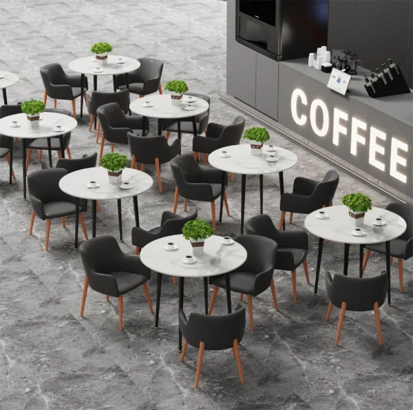 Marble Dining Table – Modern Kitchen or Dining Room Table for 4