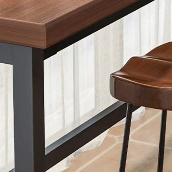 Rectangular Bar Table – High Top Pub Table for Small or Narrow Spaces