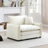 Modular Cloud Sofa Chair – Comfy Corduroy Seat with Pillow for Living Room