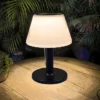 shumi Solar LED Table Lamp – Cordless Waterproof Lamp with 3 Modes & Pull Chain