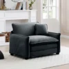 Modular Cloud Sofa Chair – Comfy Corduroy Seat with Pillow for Living Room